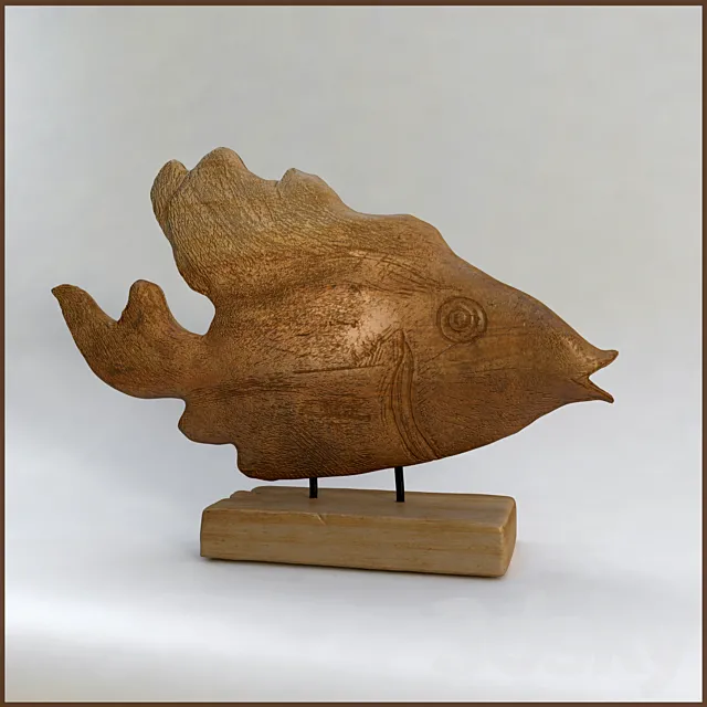 Figurine fish Free Download