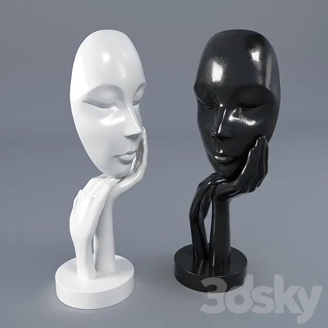 Figurine mask 3DModel
