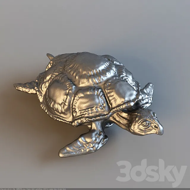 Figurine turtle 3DModel