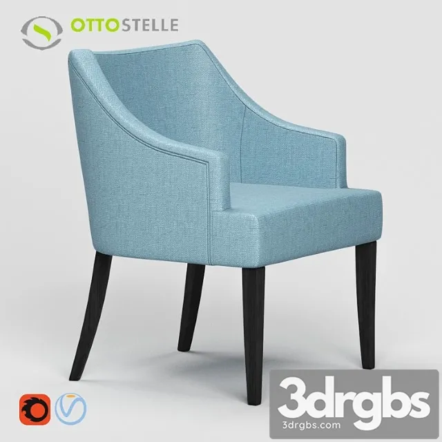Fil Ottostelle Armchair 3D Model Free