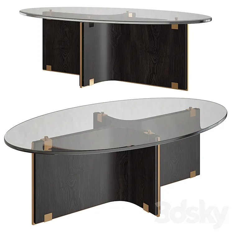 FILICUDI TALL COFFEE TABLE 3D Model Free