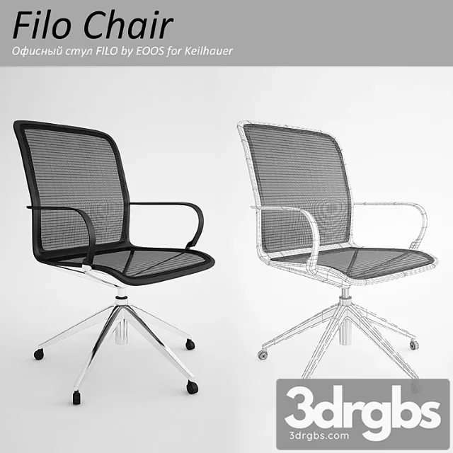 Filo Chair 3D Model Free