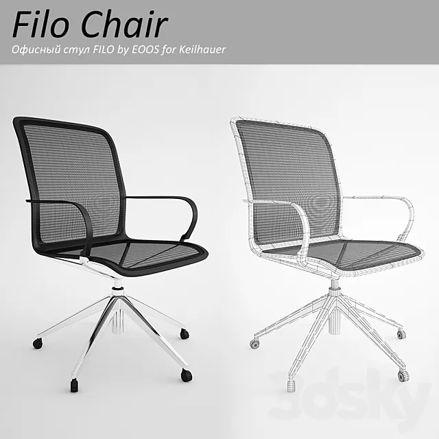 Filo Chair 3D Model
