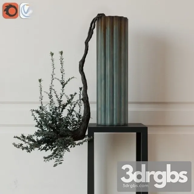 Fin Plant 3D Model Free