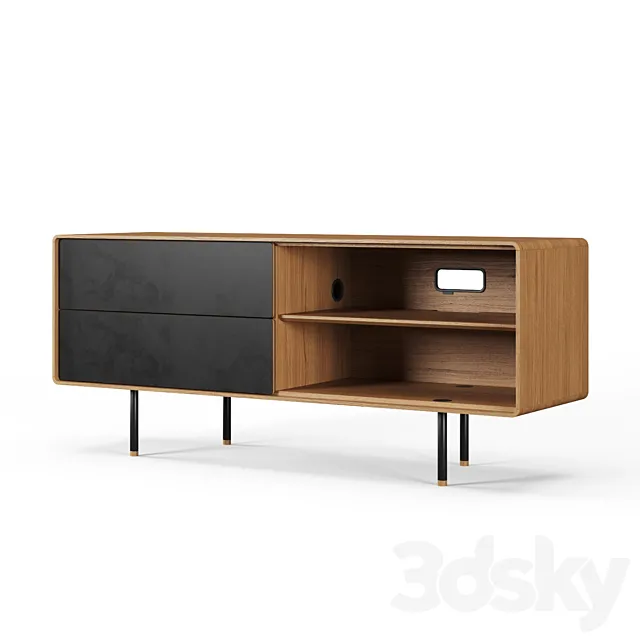 Fina sideboard 150 by Gazzda 3D Model
