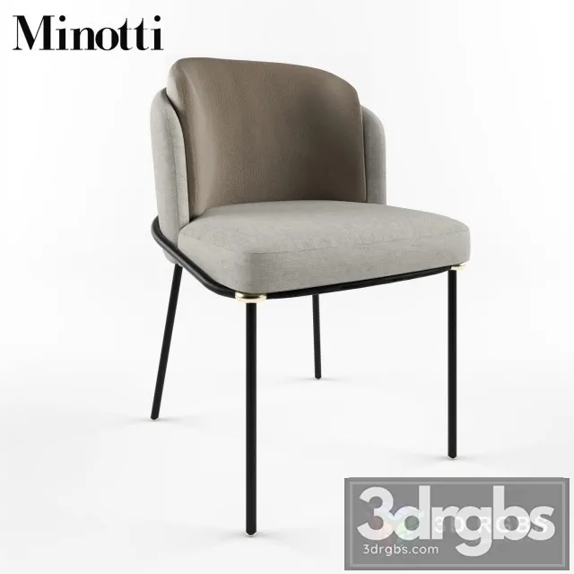 Final Fil Noir Chair 3D Model Free