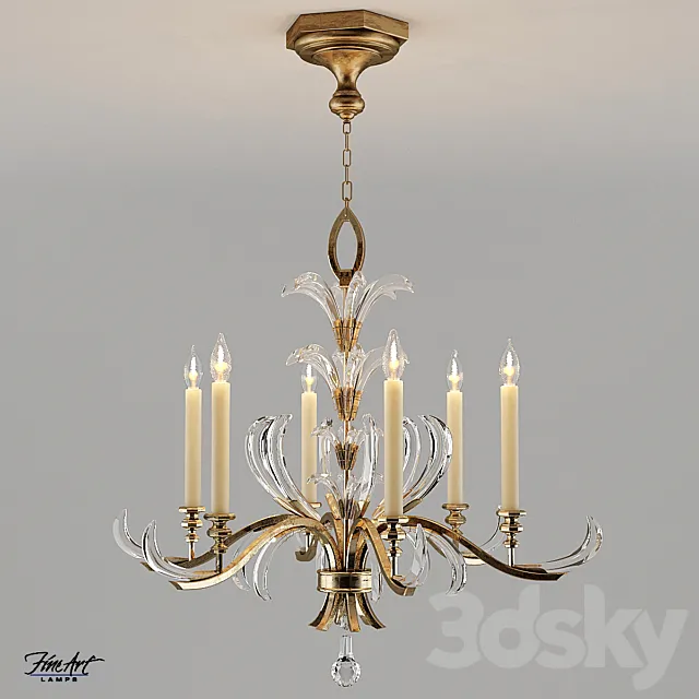 Fine art lamps 739140st2 3D Model
