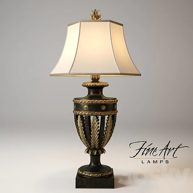 Fine Art Lamps Castile 229710 3D Model