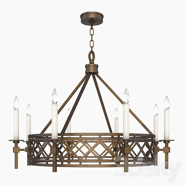 Fine Art Lamps Cienfuegos 889440 3D Model