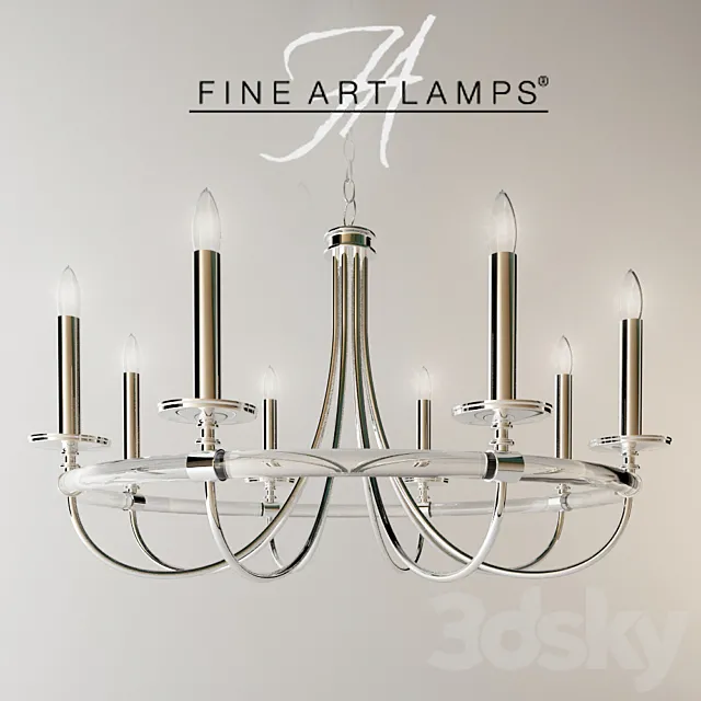 Fine Art Lamps GROSVENOR SQUARE 846 140 3DModel