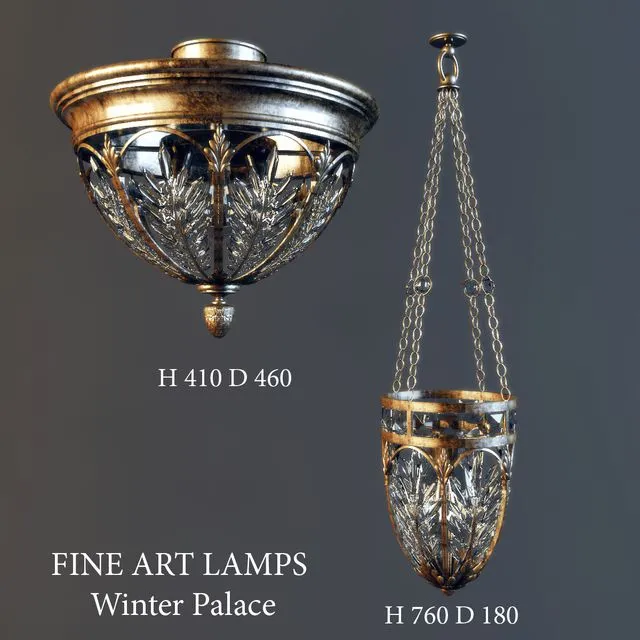 FINE ART LAMPS Winter Palace 3D Model