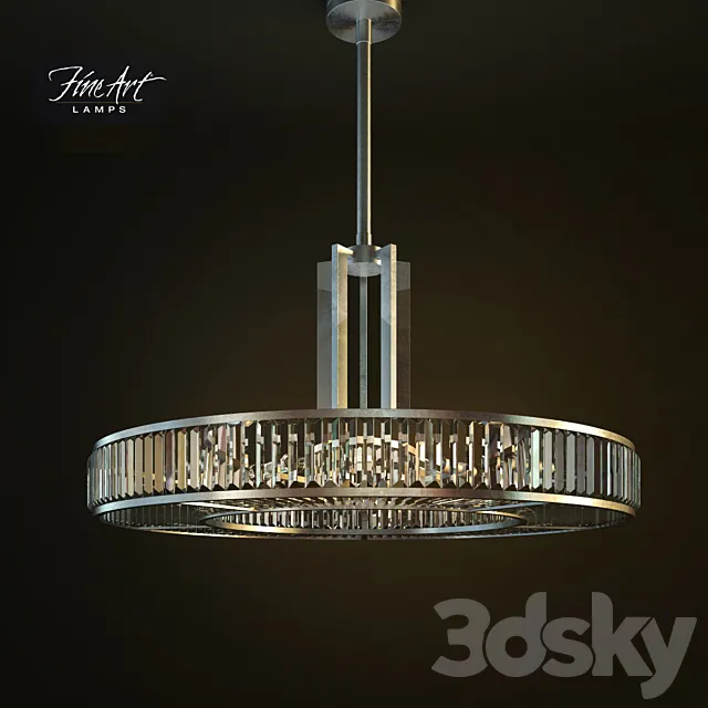 Fine Art_Chandelier 3DModel