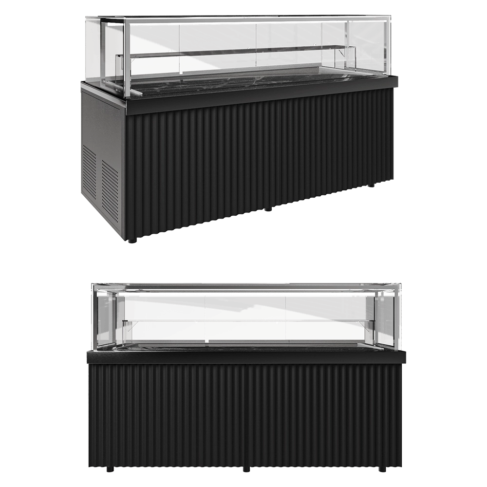 FINIST - Floor-standing confectionery refrigerator showcase Maria 3D Model