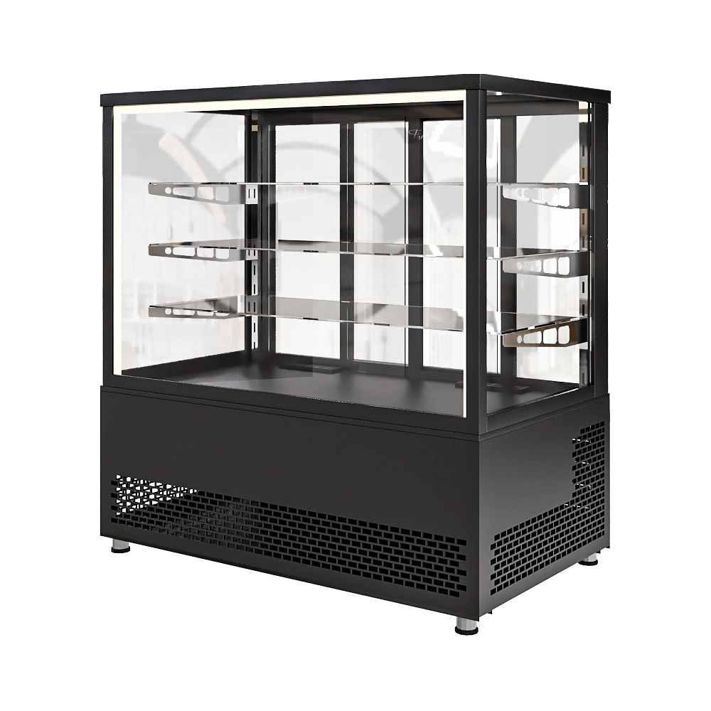 FINIST - Free standing refrigerated display JOBS 3D Model