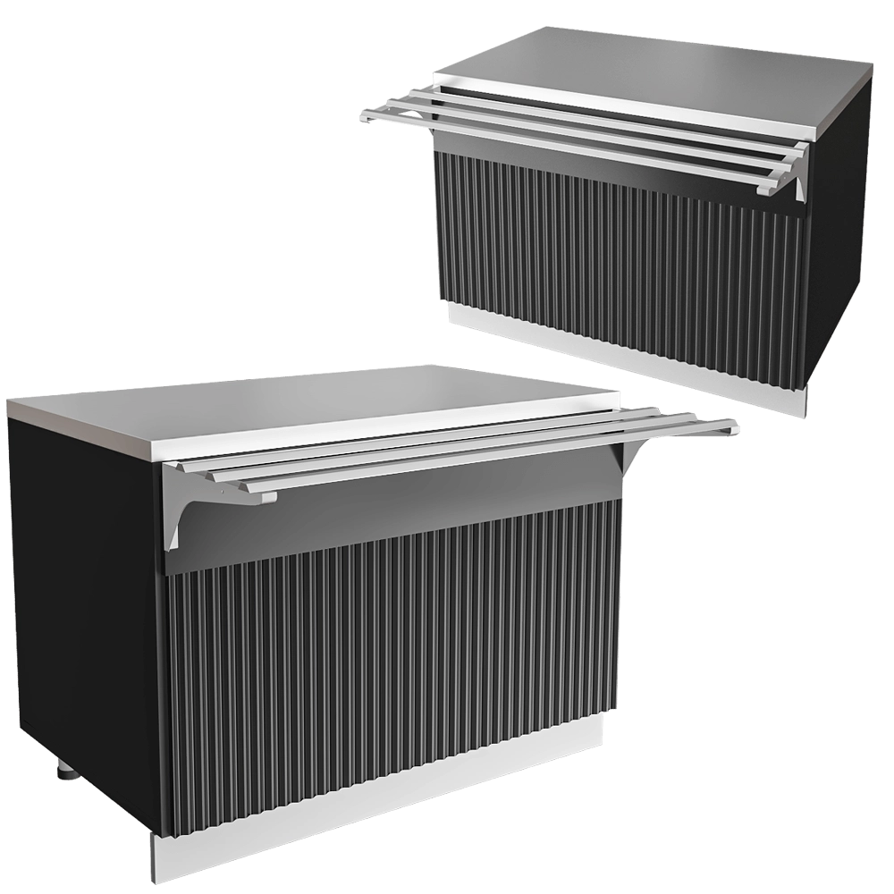 FINIST - Hot food counter 3D Model