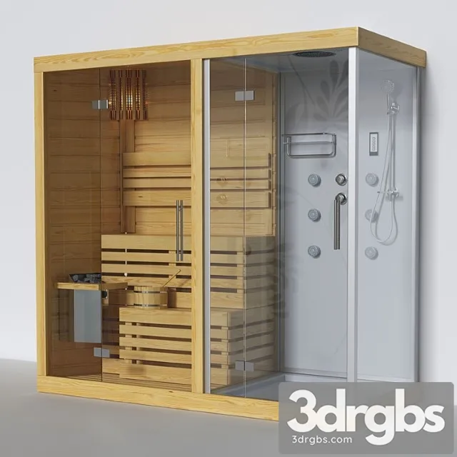 Finnish Sauna 3D Model Free