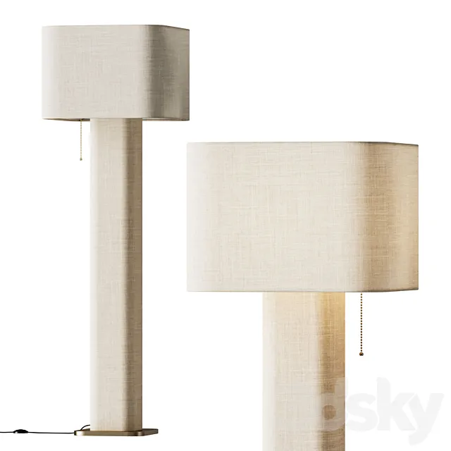 Fiona Floor Lamp 3D Model