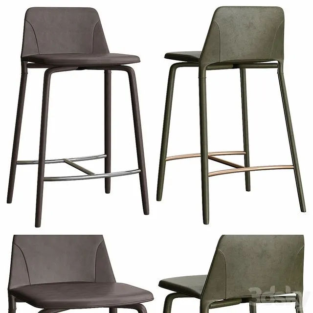 Fiona - Sg Bar Stool 3D Model