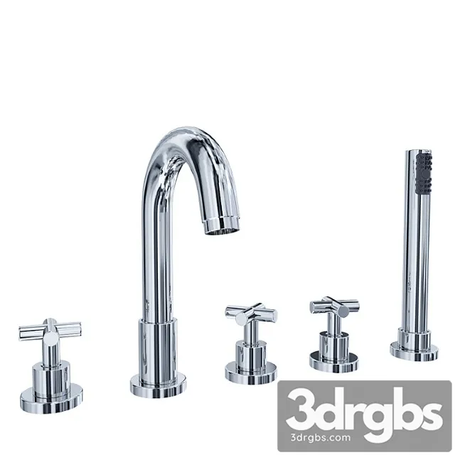 Fiore XT 25 CR0505 Mixer on Board the Bath 3D Model Free