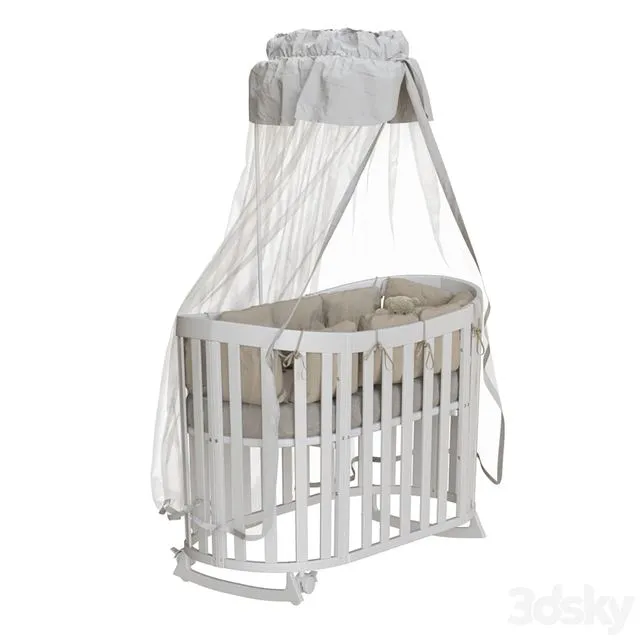 Fiorellino Cloud 120x60 3D Model