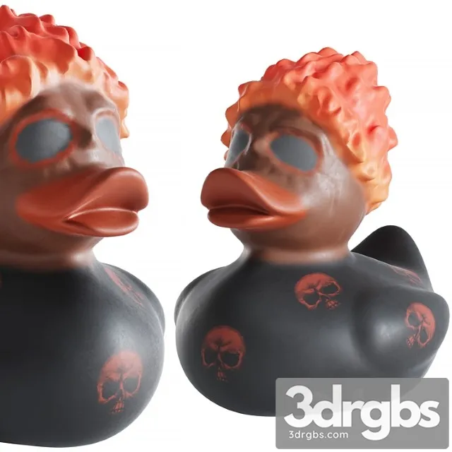 Fire Duck 3D Model Free