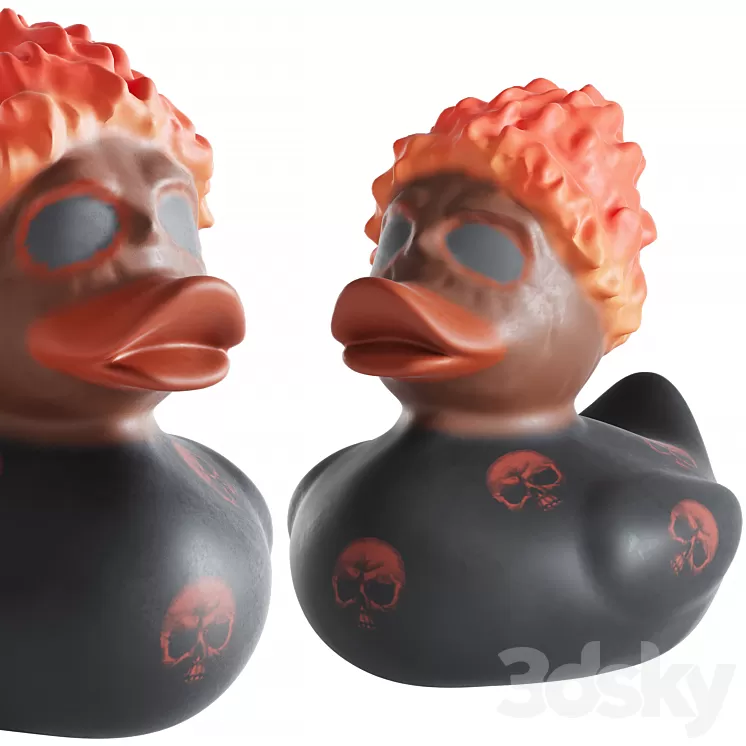 fire duck 3D Model Free