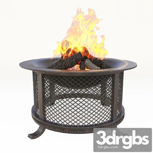Fire Pit 3D Model Download