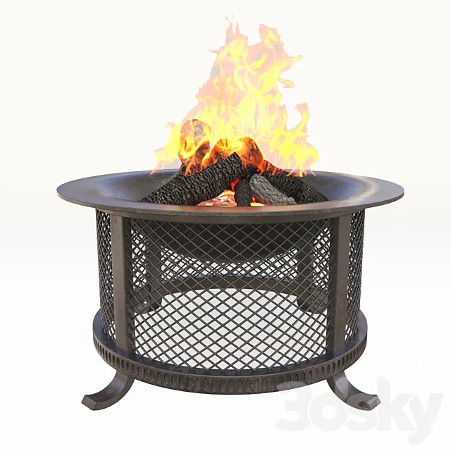 fire pit 3D Model