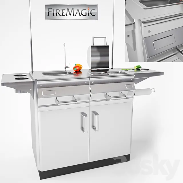 FireMagic Sink 3D Model