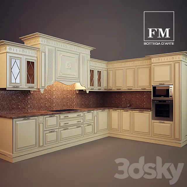 FIRENZE FM BOTTEGA D'ARTE 3D Model