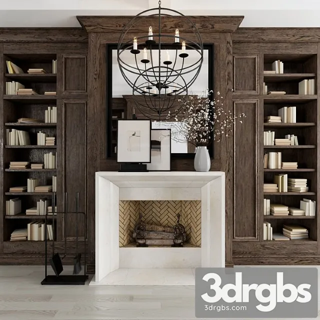 Fireplace 1 3D Model Free