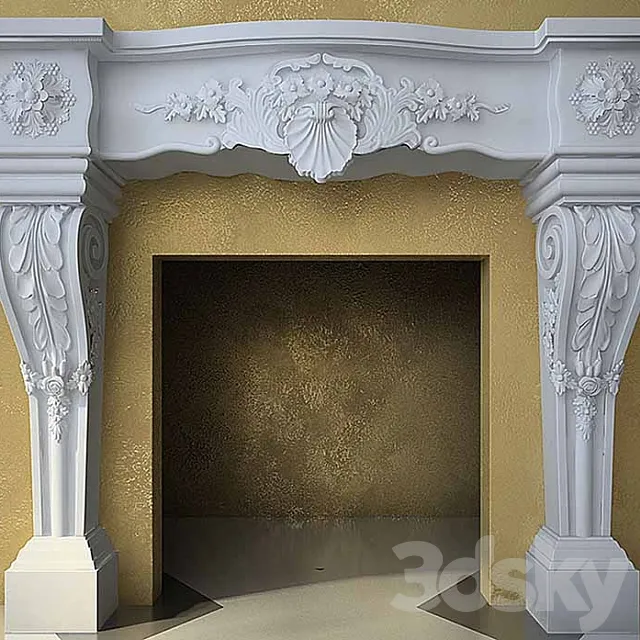 Fireplace 1 3DModel