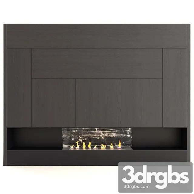 Fireplace 10 3D Model Free