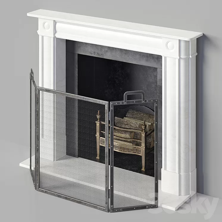 Fireplace 3D Model
