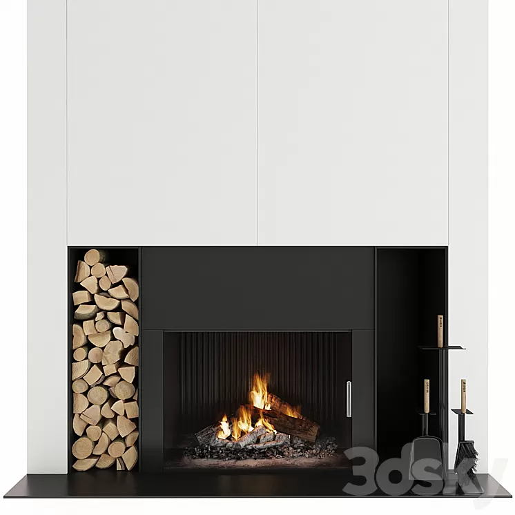 Fireplace 3D Model