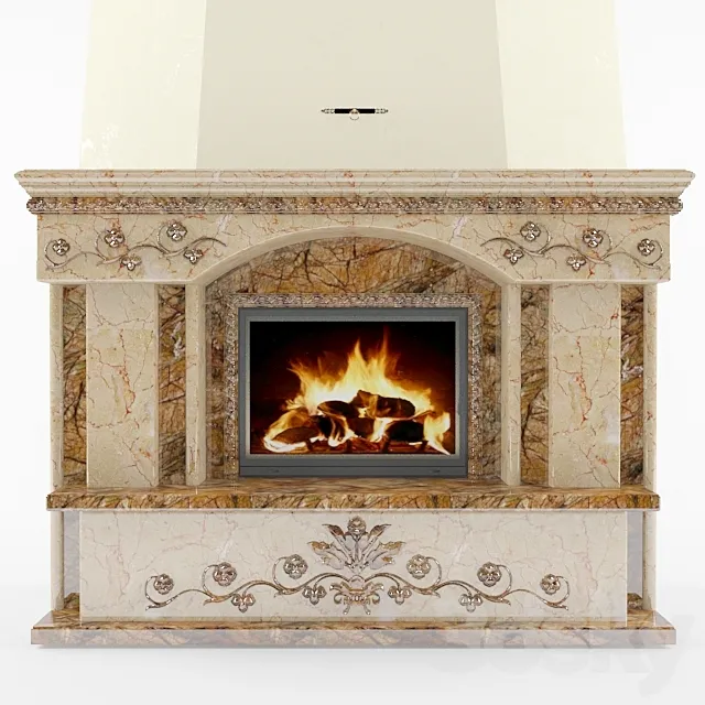 Fireplace 3D Model