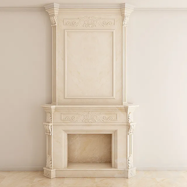 Fireplace 3D Model