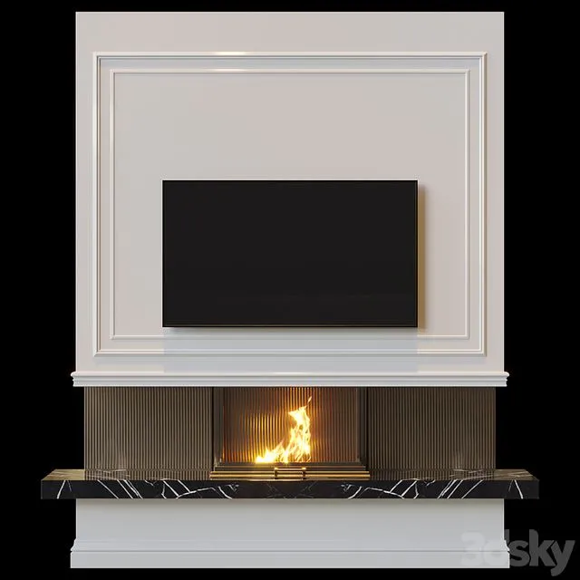 Fireplace 3D Model