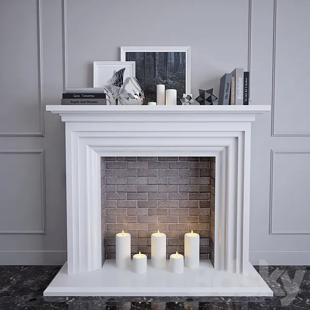 Fireplace 6 3D Model