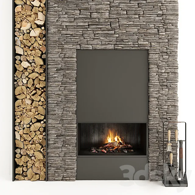 Fireplace and firewood 34 Free Download