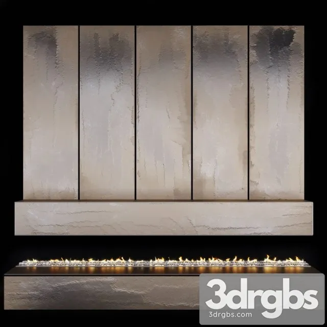 Fireplace And Firewood 7 3D Model Free