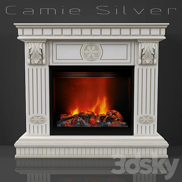 Fireplace Camie Silver Free Download