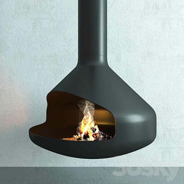 Fireplace Ergofocus 3D Model