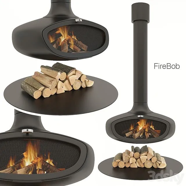 Fireplace firebob Free Download