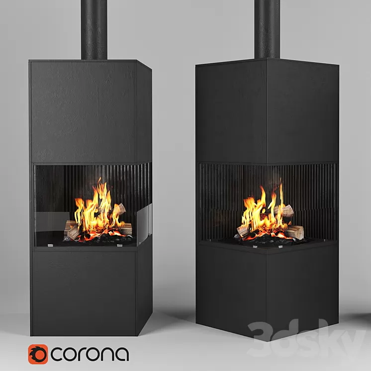 Fireplace (fireplace) 3D Model