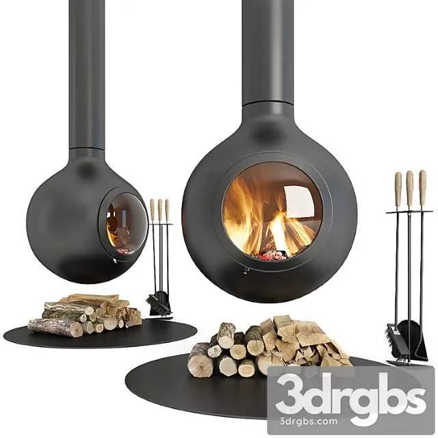 Fireplace focus bathyscafocus hublot 3D Model Free