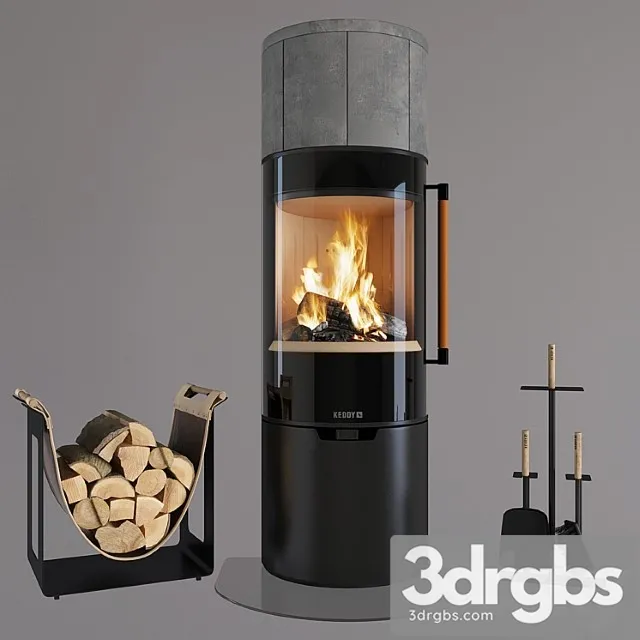 Fireplace keddy k900t 3D Model Free