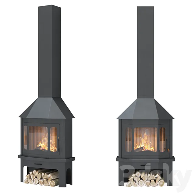 Fireplace MUNICH 3DModel