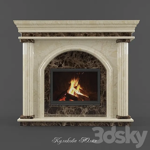 Fireplace No. 18 3D Model