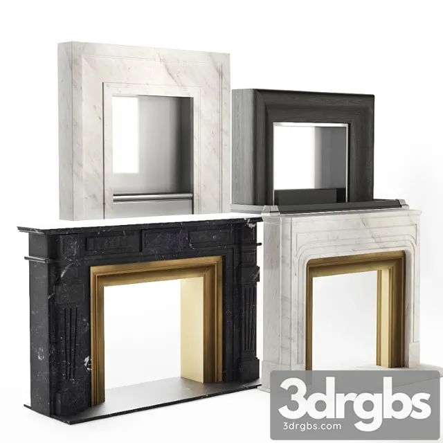 Fireplace portal_2 3D Model Free